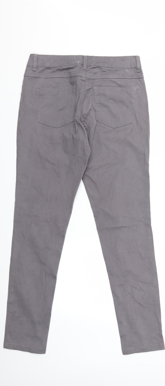 Womens UK Size 36 Blue Motion Regular Fit  Grey Trousers