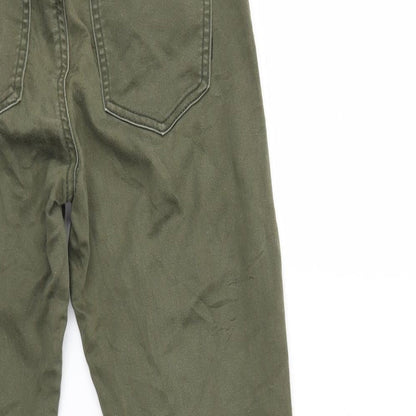 FOREVER 21 Womens Green  Denim Skinny Jeans Size 6 L27 in