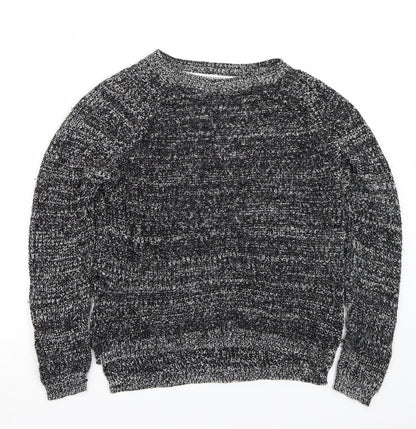 Papaya Womens Black   Pullover Jumper Size M