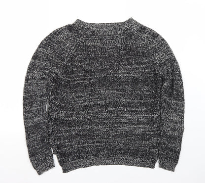 Papaya Womens Black   Pullover Jumper Size M