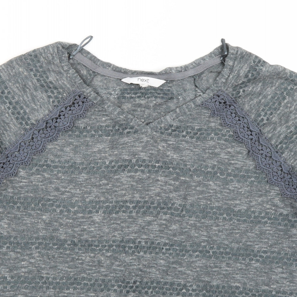 Next Womens Grey   Pullover Jumper Size 16
