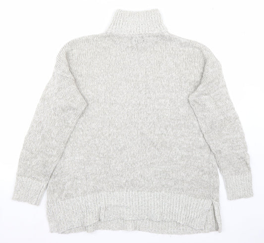 Newlook Womens Grey   Pullover Jumper Size M