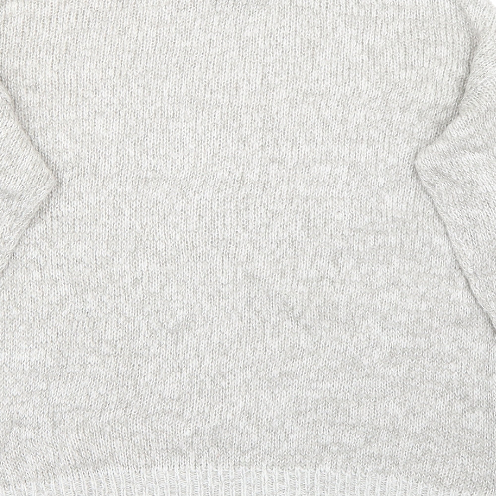 New Look Womens Grey   Pullover Jumper Size M