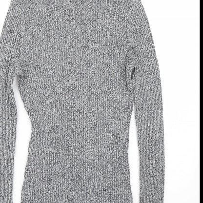 H&M Womens Grey   Pullover Jumper Size L