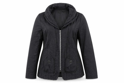 SE Womens Black   Jacket Coat Size 12