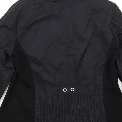 SE Womens Black   Jacket Coat Size 12