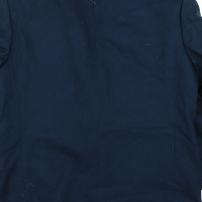 Mens UK Size 42 BHS Regular Blue Suit Jacket