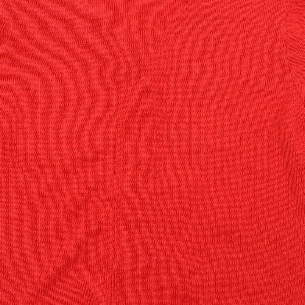 LUCIA Womens Red   Cardigan Jumper Size 12