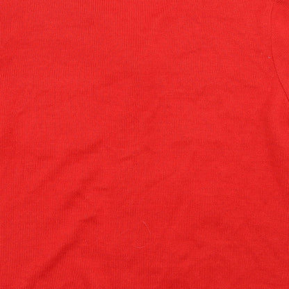 LUCIA Womens Red   Cardigan Jumper Size 12