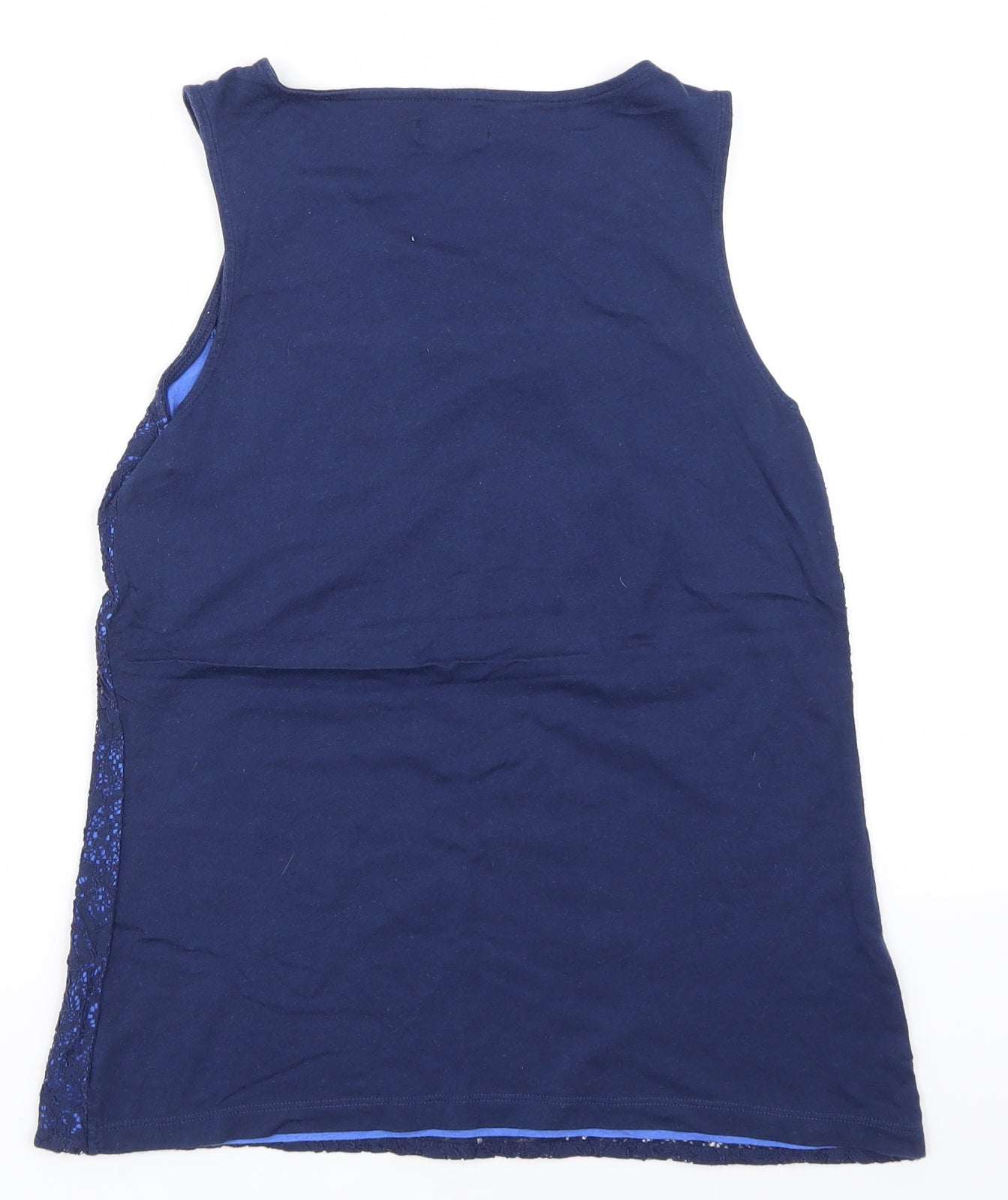 Womens UK Size S Gap Blue Basic T-Shirt