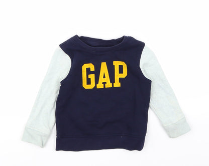Gap Boys Blue   Pullover Sweatshirt Size 3 Years