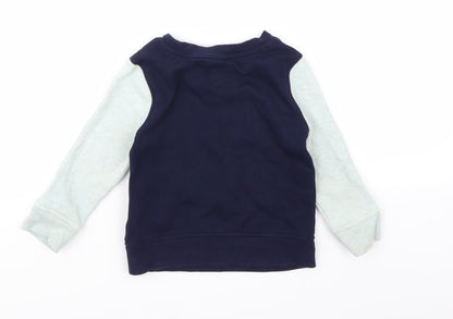 Gap Boys Blue   Pullover Sweatshirt Size 3 Years