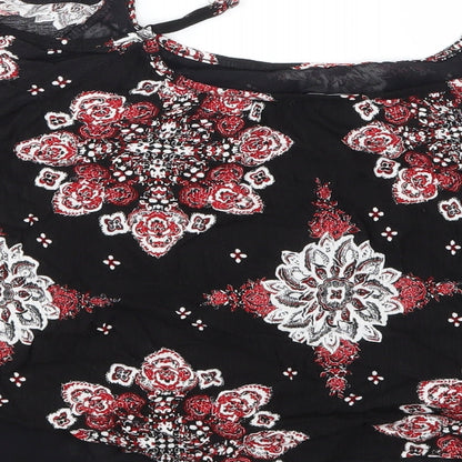 Womens UK Size 12 Select Black Basic Blouse