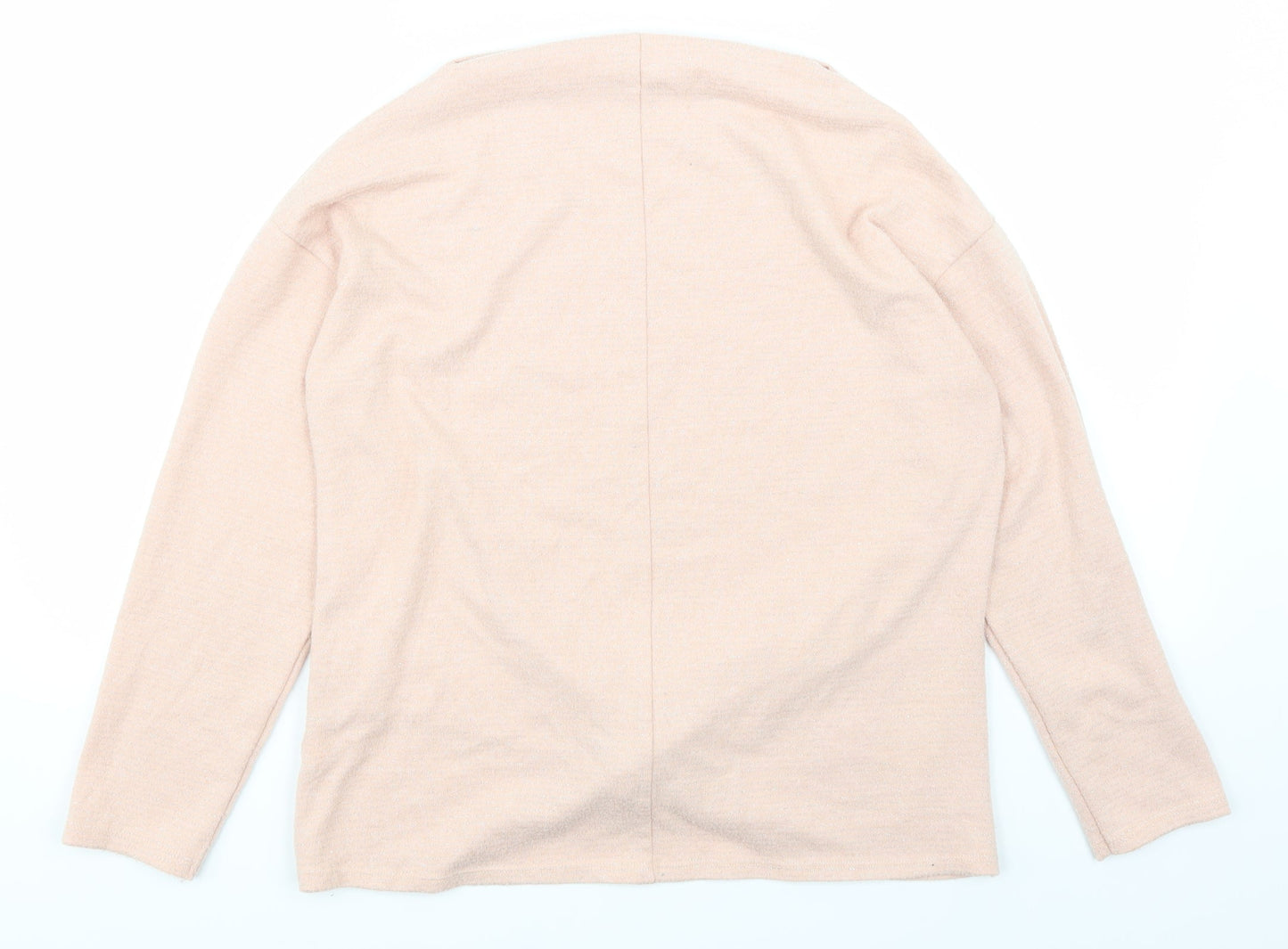 George Womens Pink Solid  Top Pyjama Set Size 14