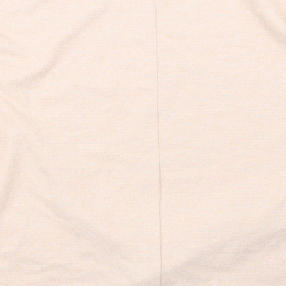 George Womens Pink Solid  Top Pyjama Set Size 14