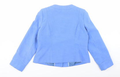 Klass Collection Womens Blue   Jacket  Size 14