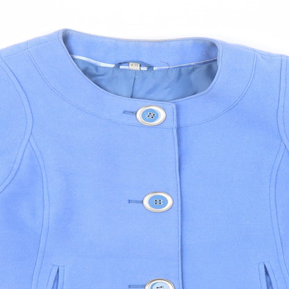 Klass Collection Womens Blue   Jacket  Size 14