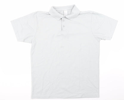 Alexander Mens Grey    Polo Size L