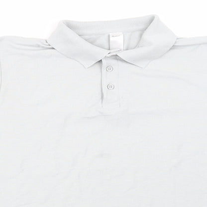 Alexander Mens Grey    Polo Size L