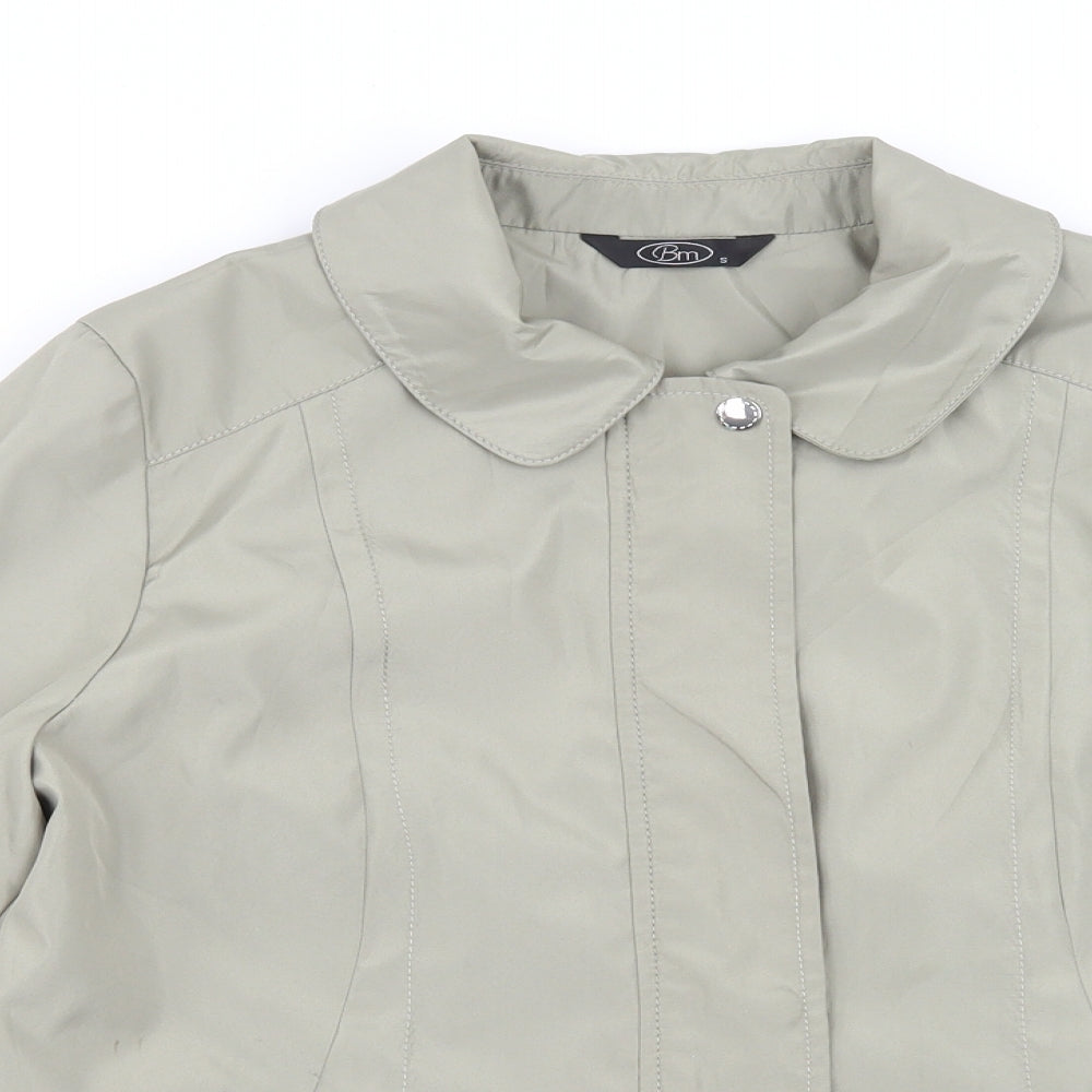 Womens UK Size One Size BM Green Bomber Jacket
