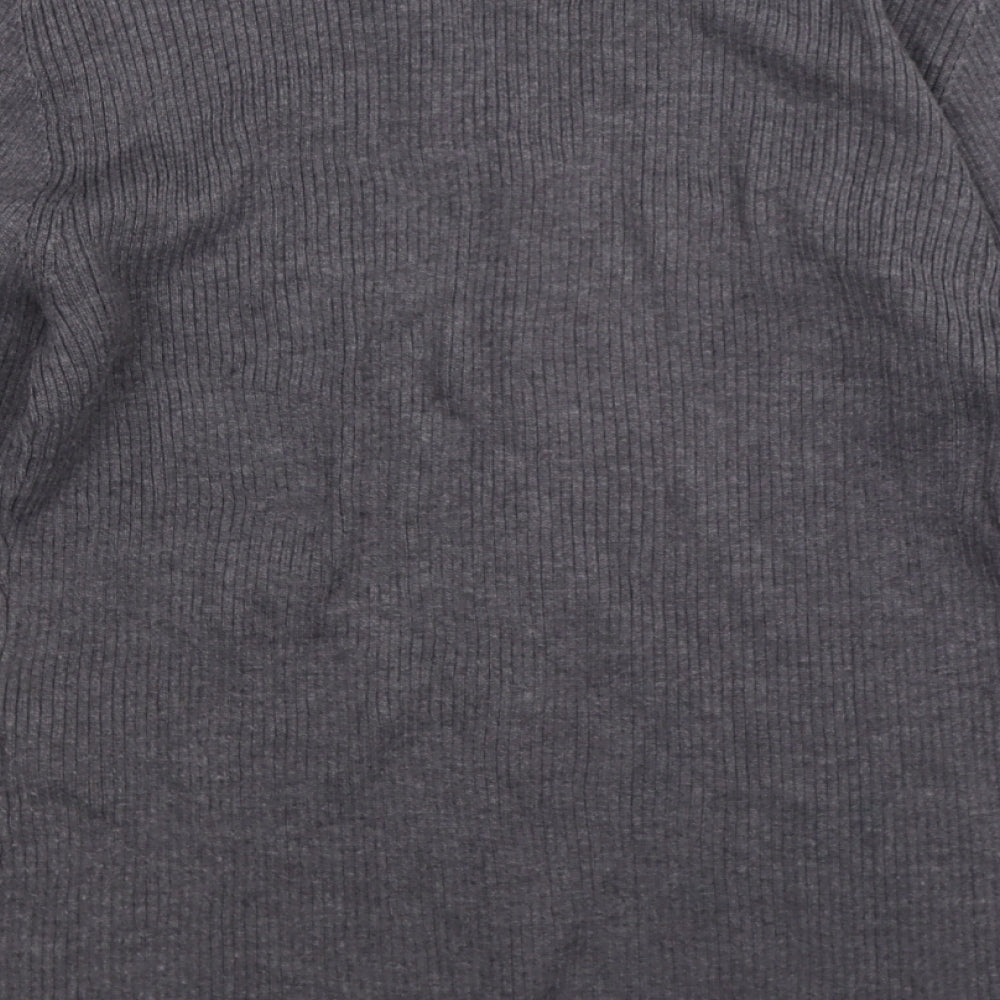 Casual Corner Annex Womens Grey  Knit Cardigan Jumper Size L