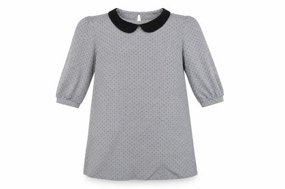 CODE Womens Grey Polka Dot  Mini  Size 12