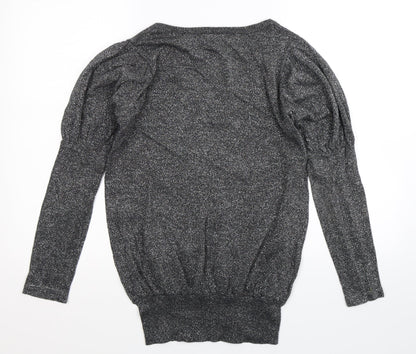 George Womens Silver   Pullover Jumper Size 14