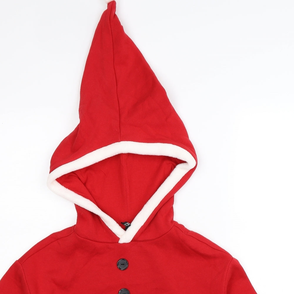 H&M Womens Red   Pullover Sweatshirt Size XS  - Christmas