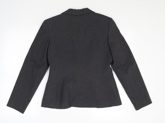 New Look Womens Grey   Jacket Suit Jacket Size 12