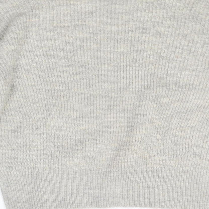 Primark Womens Grey  Knit Pullover Jumper Size M  - Flared Sleeves