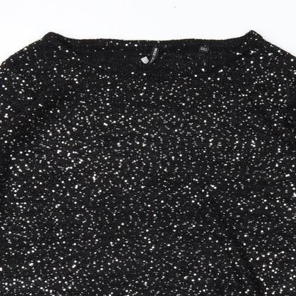 Capsule Womens Black Pullover Jumper Size 20