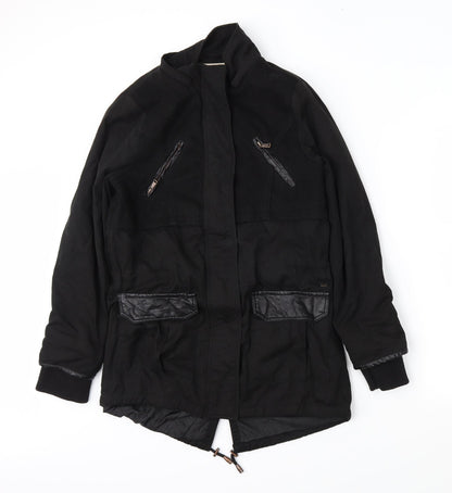 tiffosi Womens Black   Parka Coat Size XS