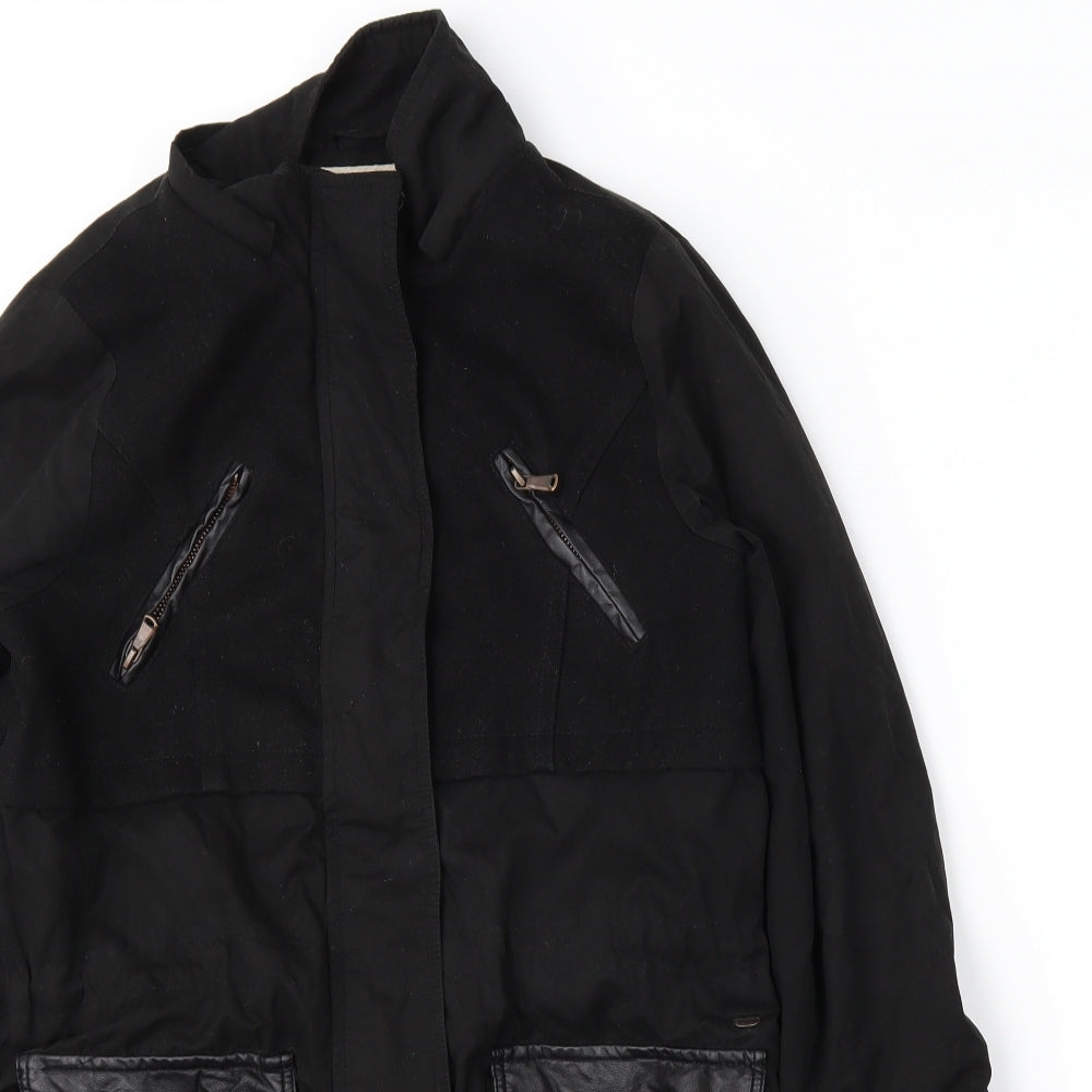 tiffosi Womens Black   Parka Coat Size XS