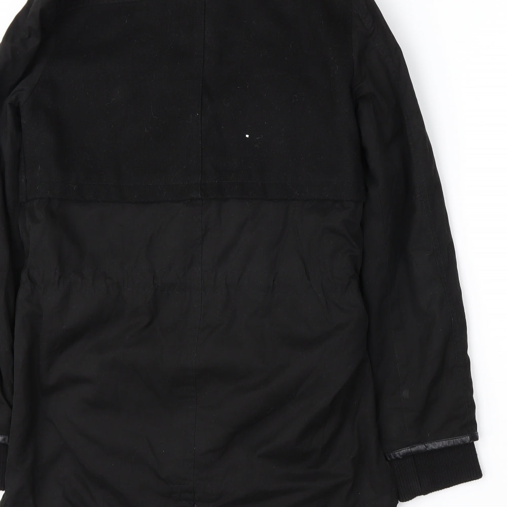 tiffosi Womens Black   Parka Coat Size XS