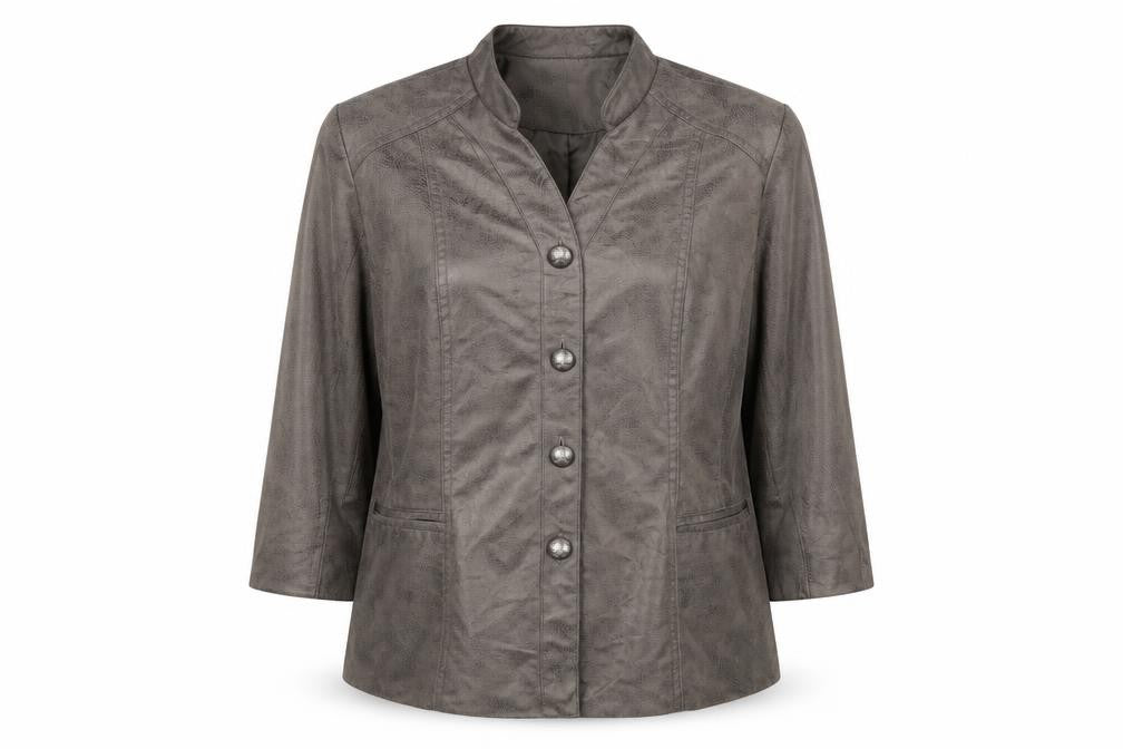 Womens UK Size M Preworn Grey Jacket