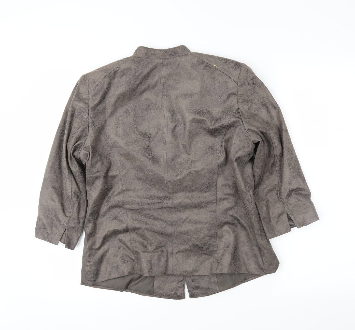 Womens UK Size M Preworn Grey Jacket