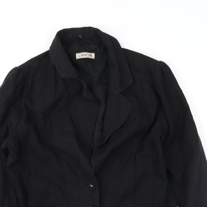 Womens UK Size 12 Cherokee Black Jacket