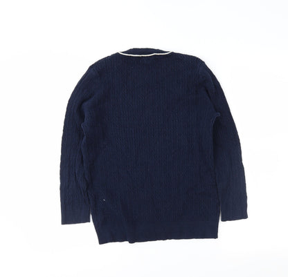 cc Womens Blue   Pullover Jumper Size M