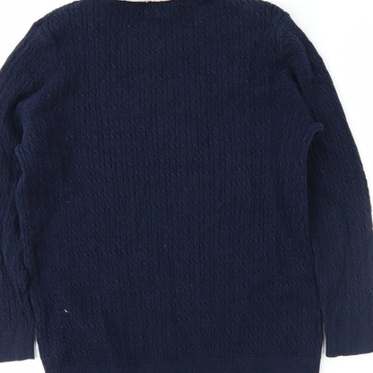 cc Womens Blue   Pullover Jumper Size M