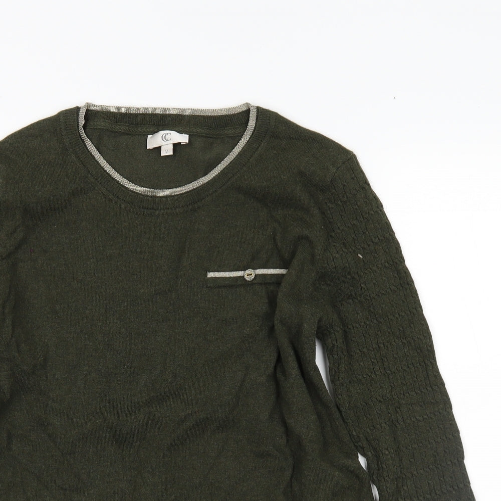 CC Womens Green   Tunic Jumper Size M