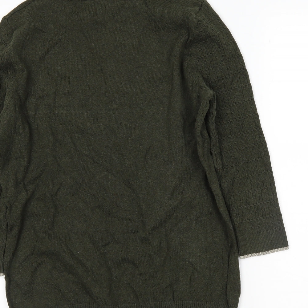 CC Womens Green   Tunic Jumper Size M