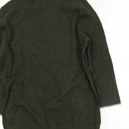 CC Womens Green   Tunic Jumper Size M