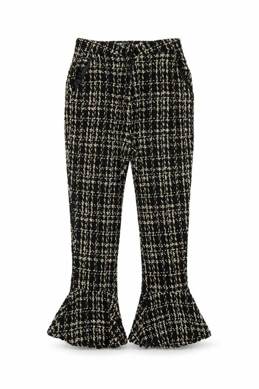 Womens UK Size 8 Missguided Regular Fit  Black Trousers