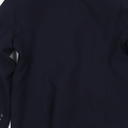 Agenda Womens Blue   Jacket Blazer Size 12