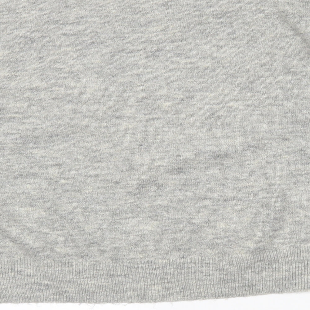 H&M Womens Grey   Pullover Jumper Size S