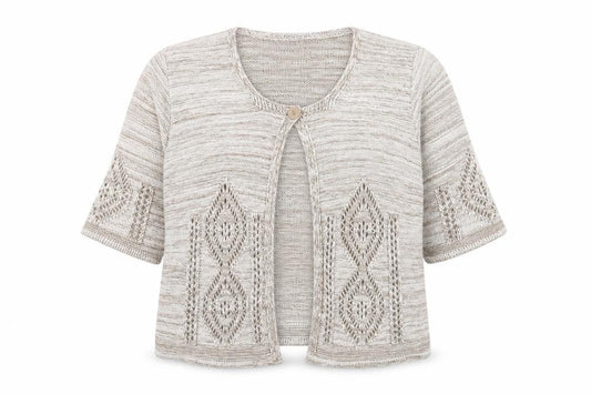 Isle Womens Beige   Cardigan Jumper Size XL