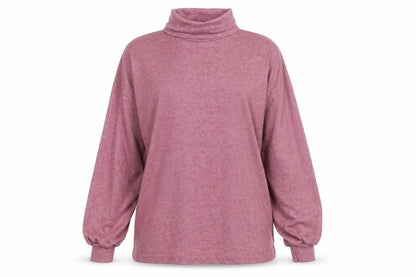Global Womens Purple   Pullover Sweatshirt Size 12