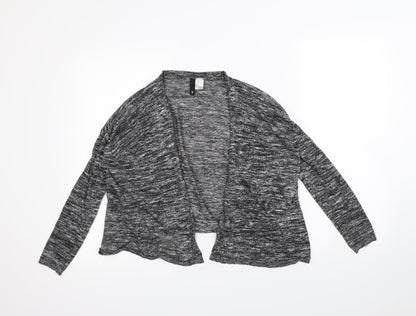 H&M Womens Grey   Cardigan Jumper Size S