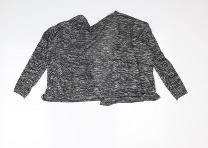 H&M Womens Grey   Cardigan Jumper Size S
