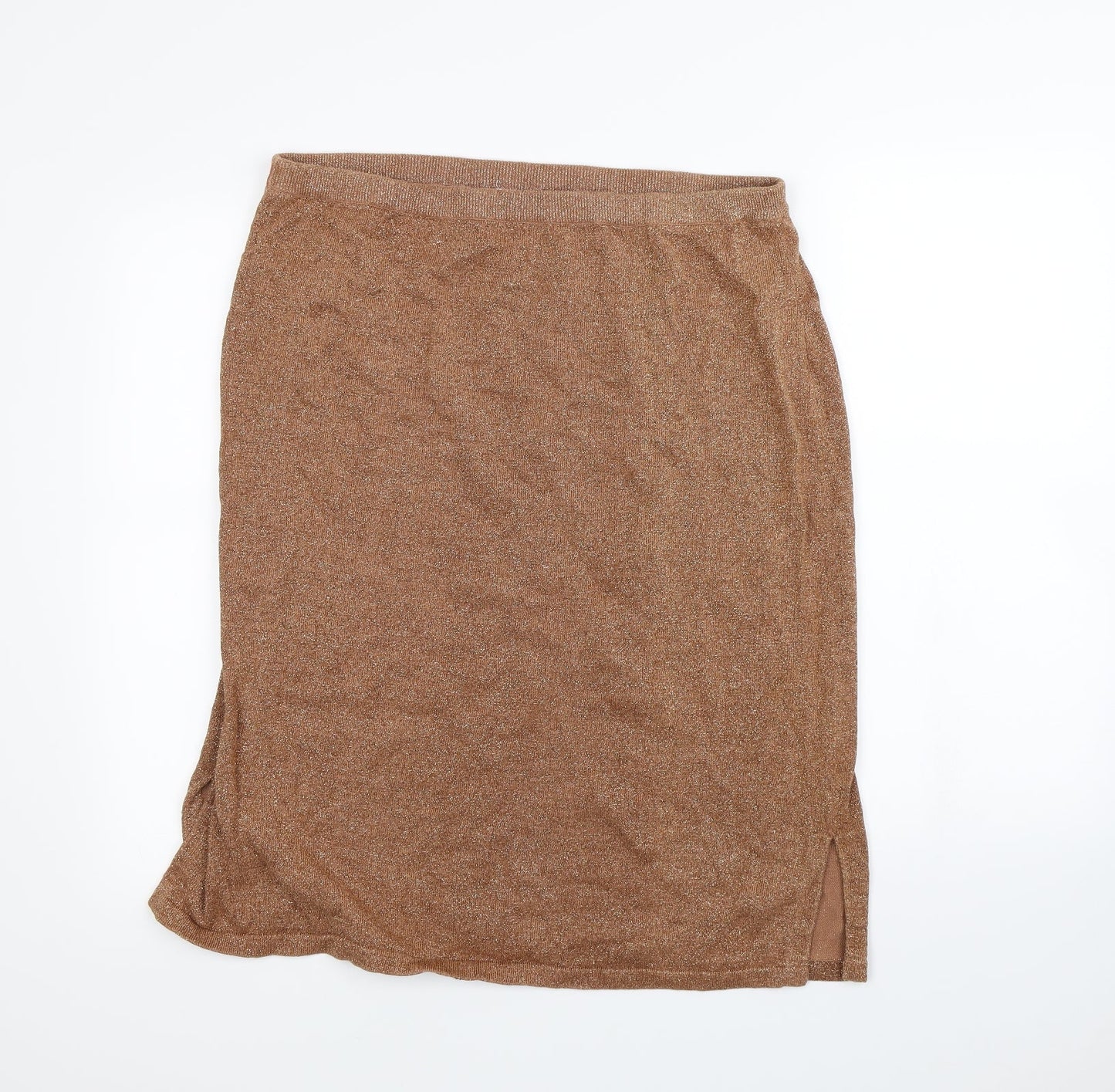 Michelle Hope Womens Brown   Straight & Pencil Skirt Size 18